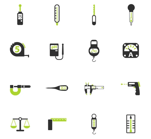 Meting tools pictogramserie — Stockvector