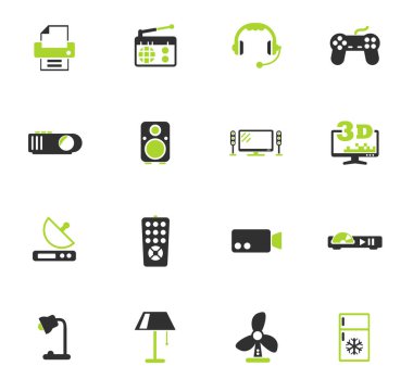 ev aletleri Icon set
