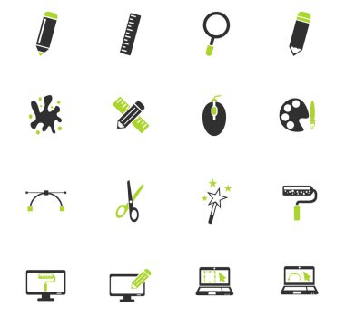 kullanıcı arayüzü tasarımı için web simgeleri tasarla