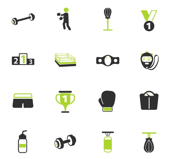 Kleur pictogram Boksset — Stockvector