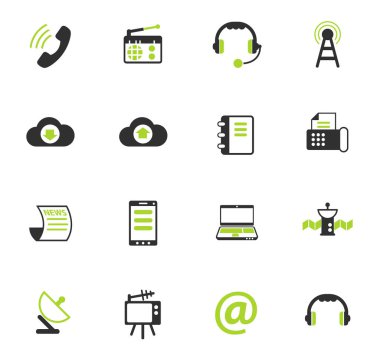 iletişim Icon set