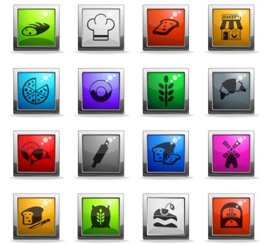 fırın Icon set