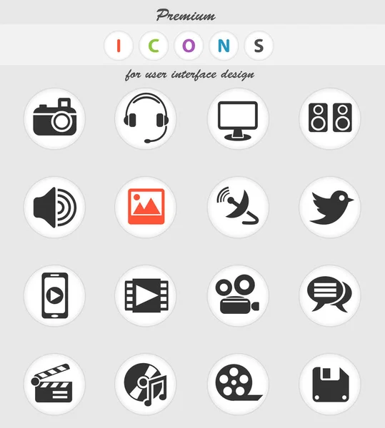 Conjunto de iconos — Vector de stock