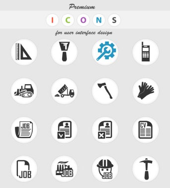 iş Icon set