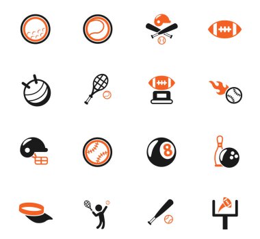 spor renk simge seti