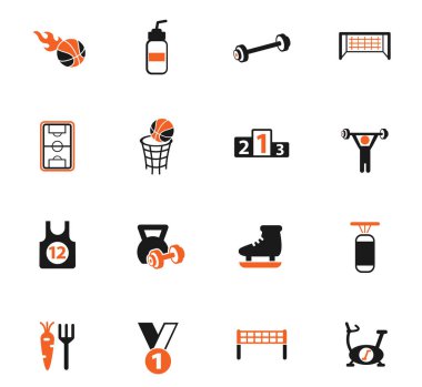 spor renk simge seti