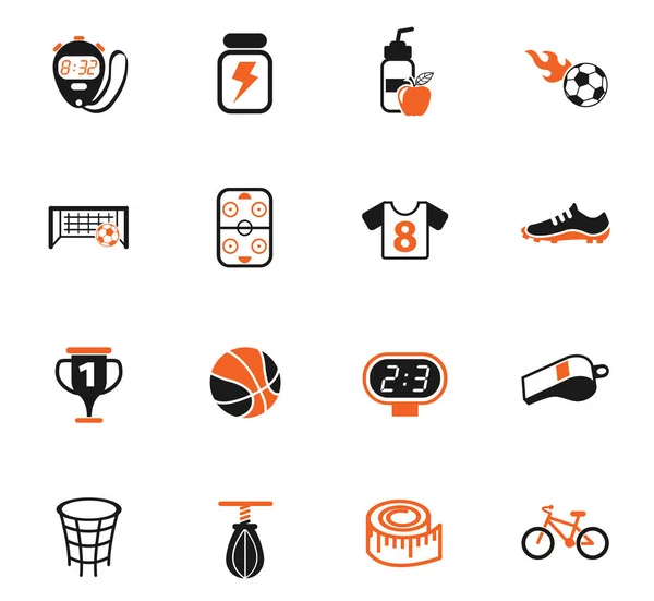 Sport color icon set — Stock Vector