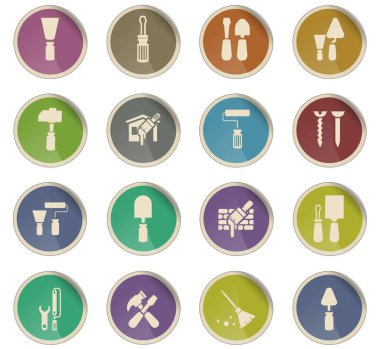 iş araçları simge seti