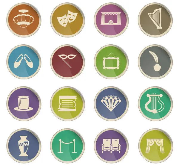 Tiyatro Icon set