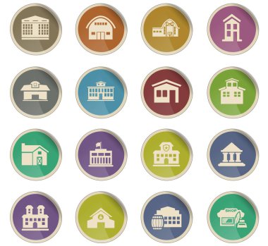 altyapı Icon set