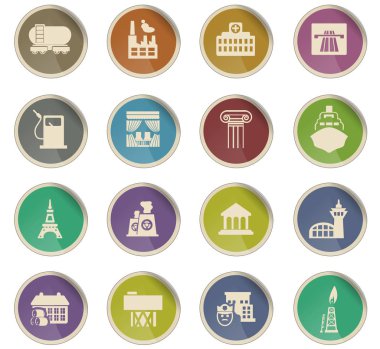 altyapı Icon set