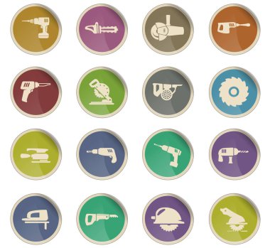 Endüstri/sanayii donatımı Icon set