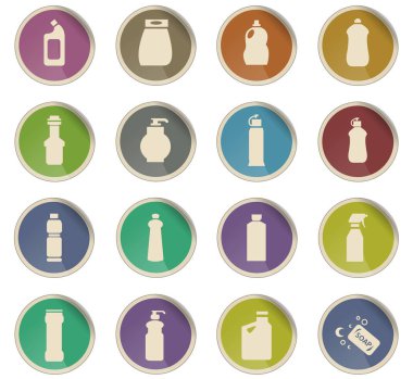 ev Kimyasalları Icon set