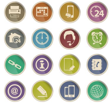 Kişiler Icon set