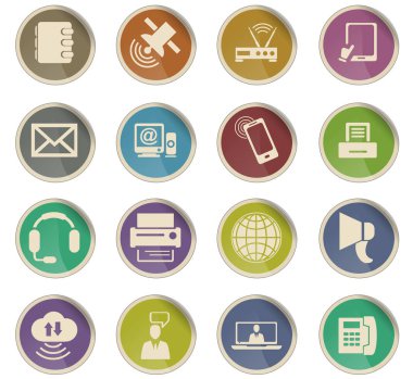 iletişim Icon set