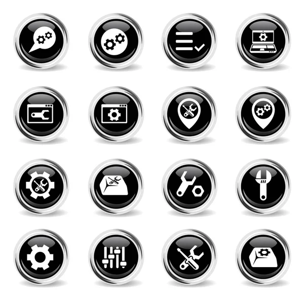 Set de iconos de configuración — Vector de stock