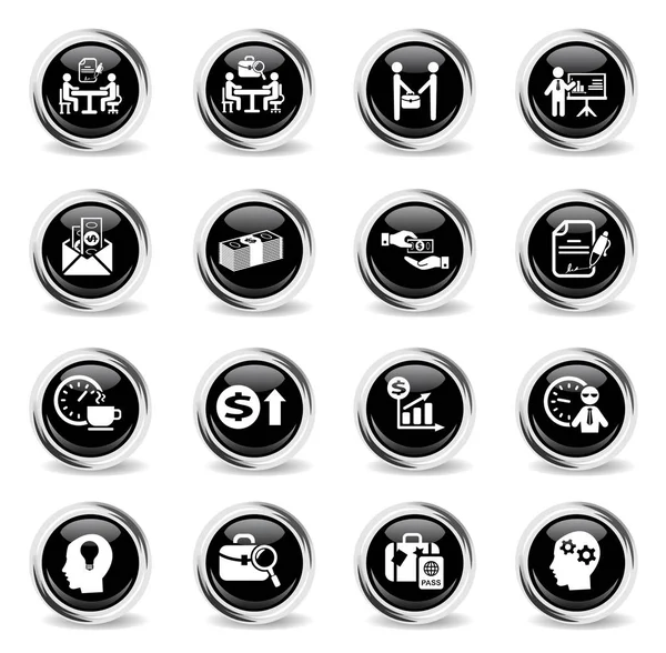 Office life icon set — Stock Vector