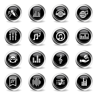 müzikal Icon set