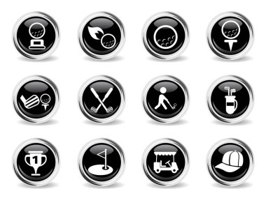 Golf Icon set