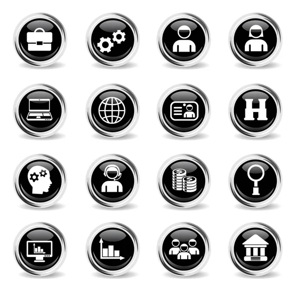 Set di icone di gestione — Vettoriale Stock