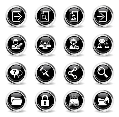 Forum arabirimi Icon set