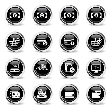 e-ticaret Icon set