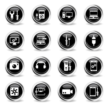 Icon set elektronik onarım