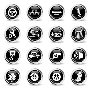 Otomatik ayarlama Icon set