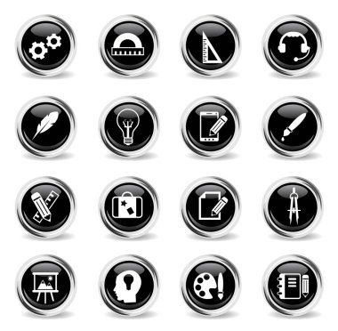 yaratıcı süreç Icon set