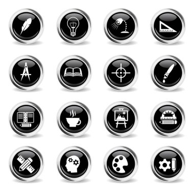 yaratıcı süreç Icon set