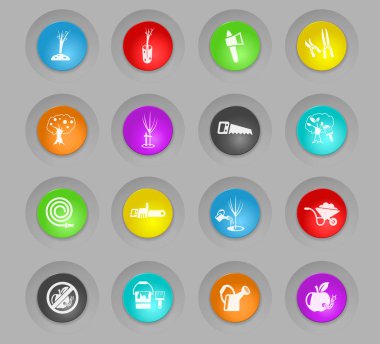 Bahçe Icon set