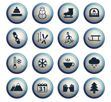 Kış Icon set