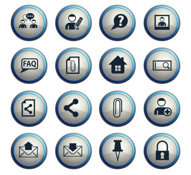 Forum arabirimi Icon set
