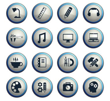 yaratıcı süreç Icon set