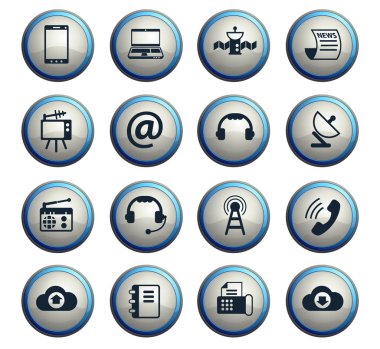 iletişim Icon set