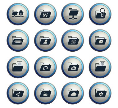 klasörleri Icon set