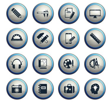 yaratıcı süreç Icon set