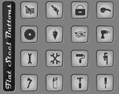 İş araçları Icons set