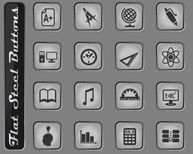 eğitim simgesi seti