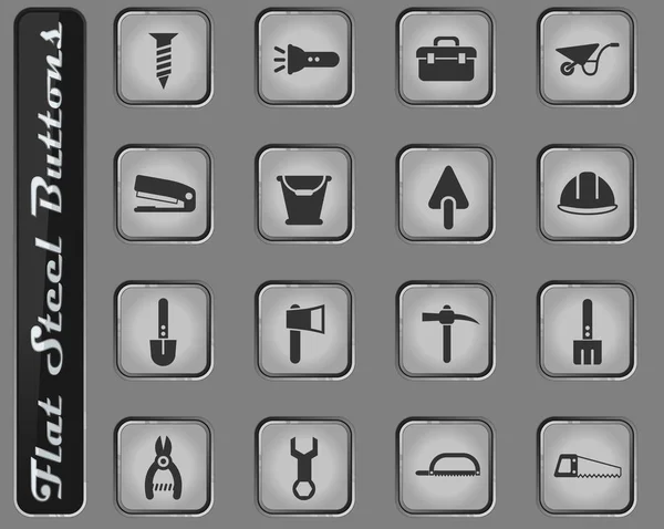 work tools icon set