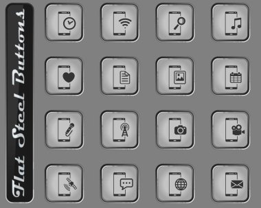 Smartphone sadece simgeleri