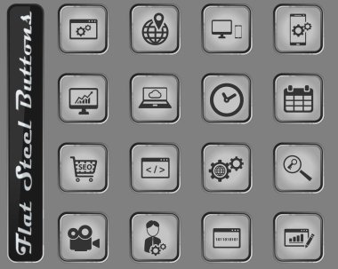 SEO ve geliştirme sadece simgeleri