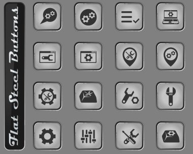 ayarları Icon set