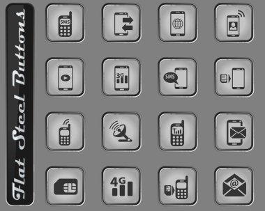 mobil bağlantı Icon set