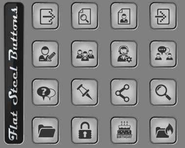 Forum arabirimi Icon set