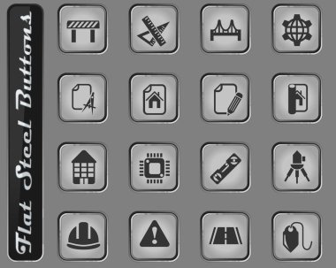 Mühendislik Icon set