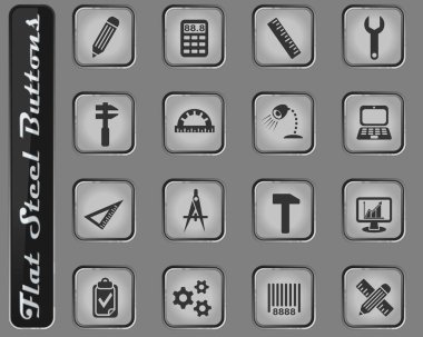 Mühendislik Icon set