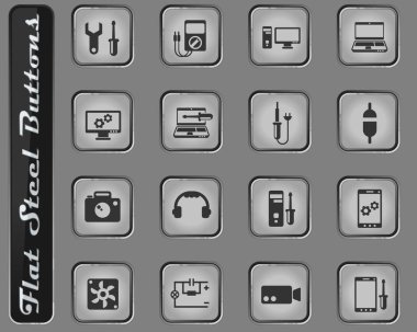 Icon set elektronik onarım