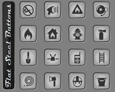 İtfaiye Icon set
