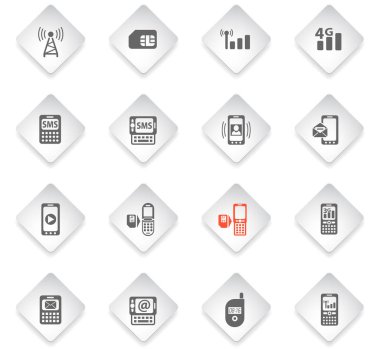 mobil bağlantı Icon set